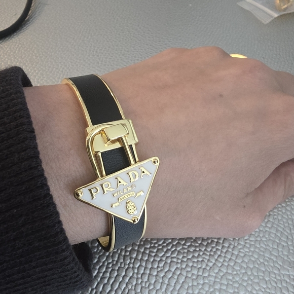 Prada Black and Gold Bracelet - Picture 7 of 12